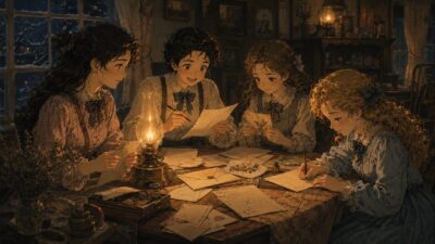 『Little Women（若草物語）』第16章「Letters」　