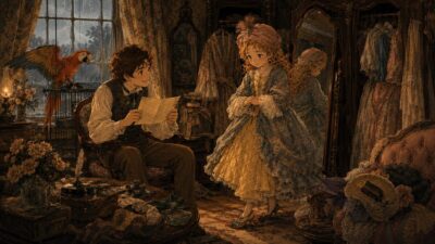 『Little Women（若草物語）』第19章「Amy’s Will」