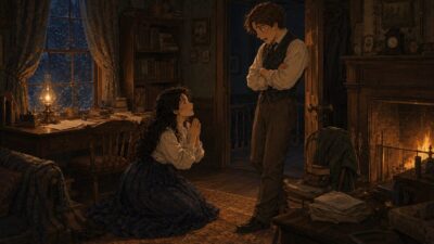 『Little Women（若草物語）』第21章「Laurie Makes Mischief, and Jo Makes Peace」下