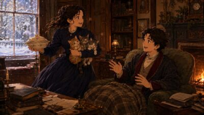 『Little Women（若草物語）』第5章「Being Neighborly」