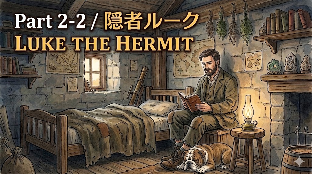 『ドリトル先生航海記』 英文/和訳 Part 2-2 隠者ルーク