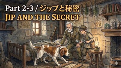 『ドリトル先生航海記』 英文/和訳 Part 2-3 ジップと秘密