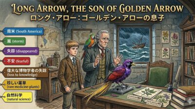 『ドリトル先生航海記』 英文/和訳 Part 2-10 ロングアロー、ゴールデンアローの息子
