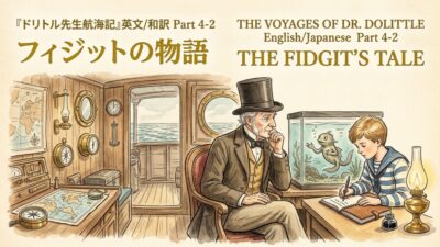 『ドリトル先生航海記』 英文/和訳 Part 4-2 フィジットの物語