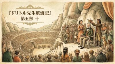 『ドリトル先生航海記』 英文/和訳 Part 5-10 ジョング王の戴冠式