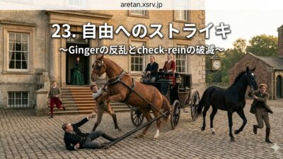『黒馬物語』アンナ・シュウエル　23　自由のためのストライキ