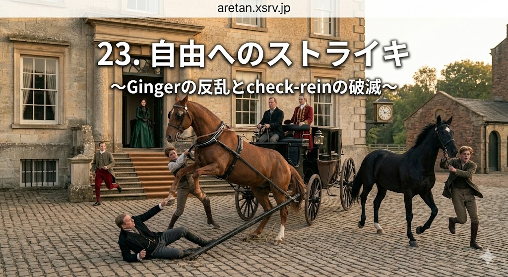 『黒馬物語』アンナ・シュウエル　23　自由のためのストライキ