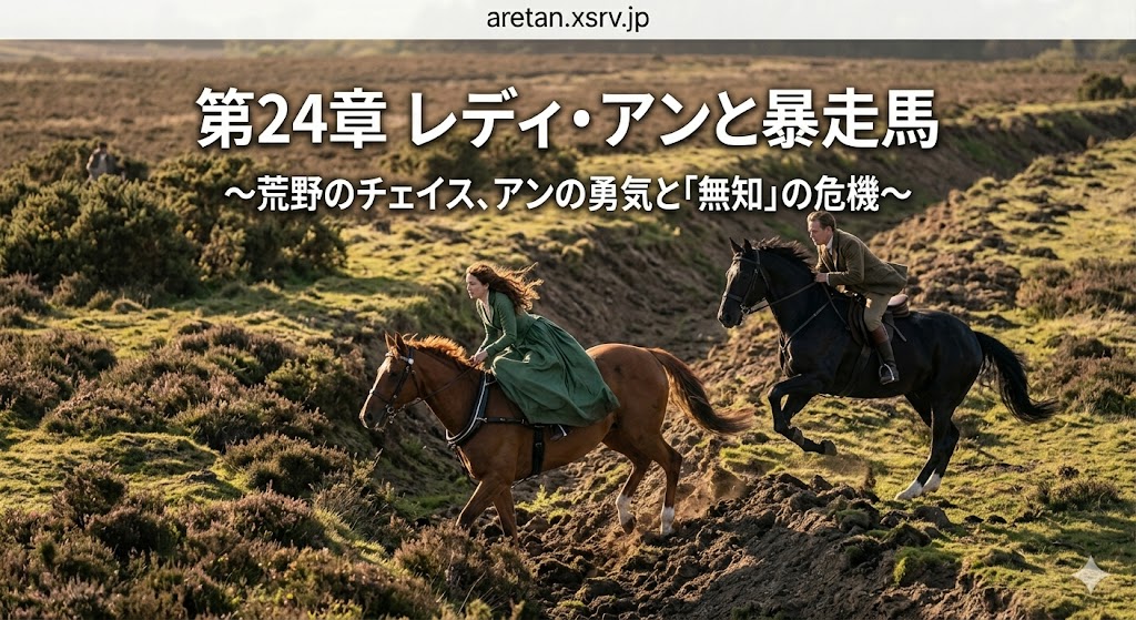 『黒馬物語』アンナ・シュウエル　24　レディ・アン、または暴れ馬