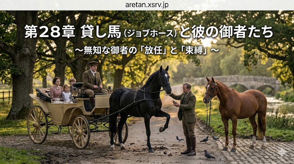 『黒馬物語』アンナ・シュウエル　28　使役馬とその御者たち