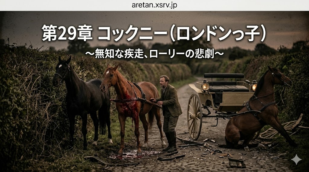 『黒馬物語』アンナ・シュウエル　29　コックニー