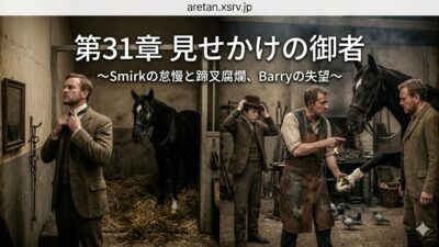 『黒馬物語』アンナ・シュウエル　31  ペテン師