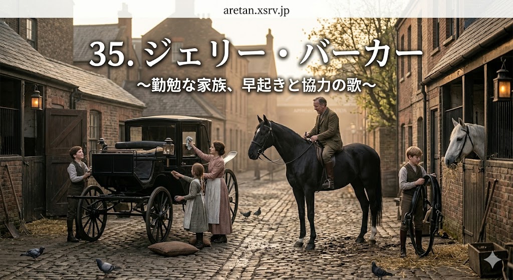 『黒馬物語』アンナ・シュウエル　35　ジェリー・バーカー