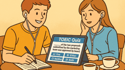 TOEIC Part 5 対策クイズ　その2
