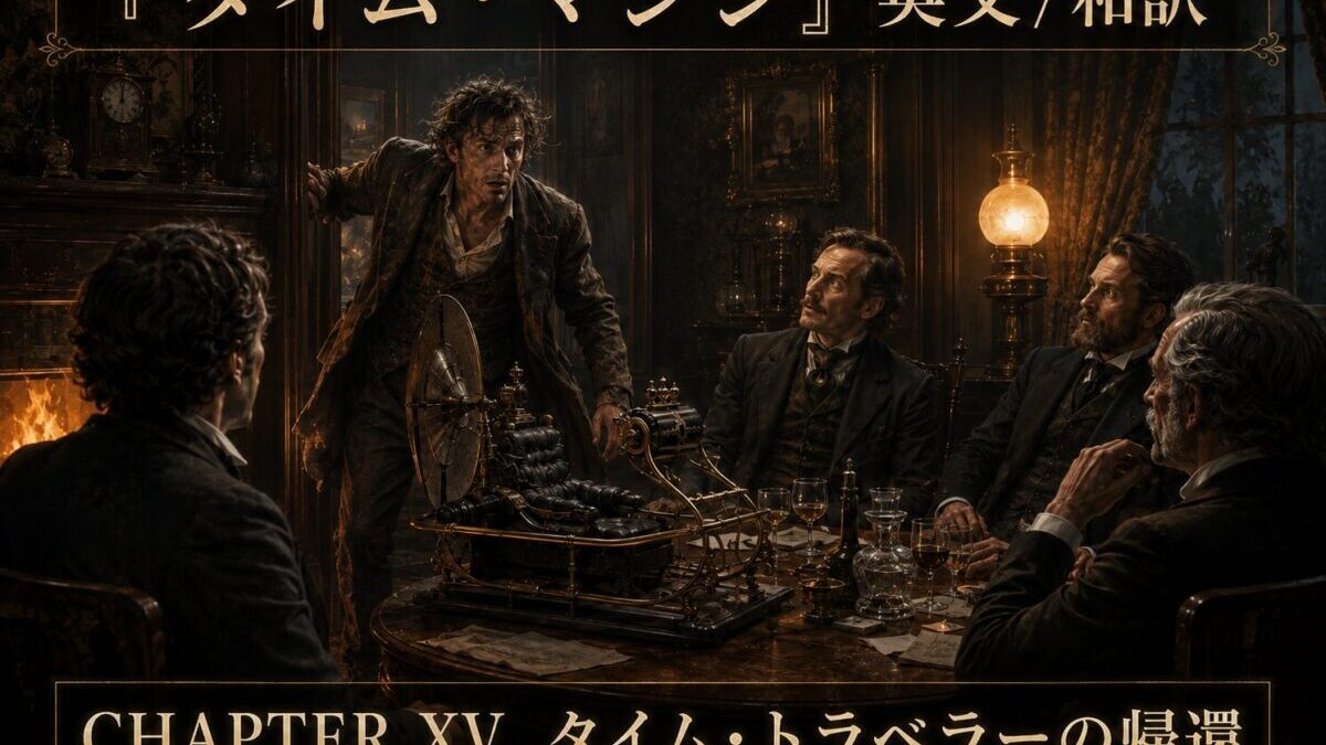 『タイム・マシン』英文/和訳 CHAPTER XV　The Time Traveller’s Return　タイム・トラベラーの帰還