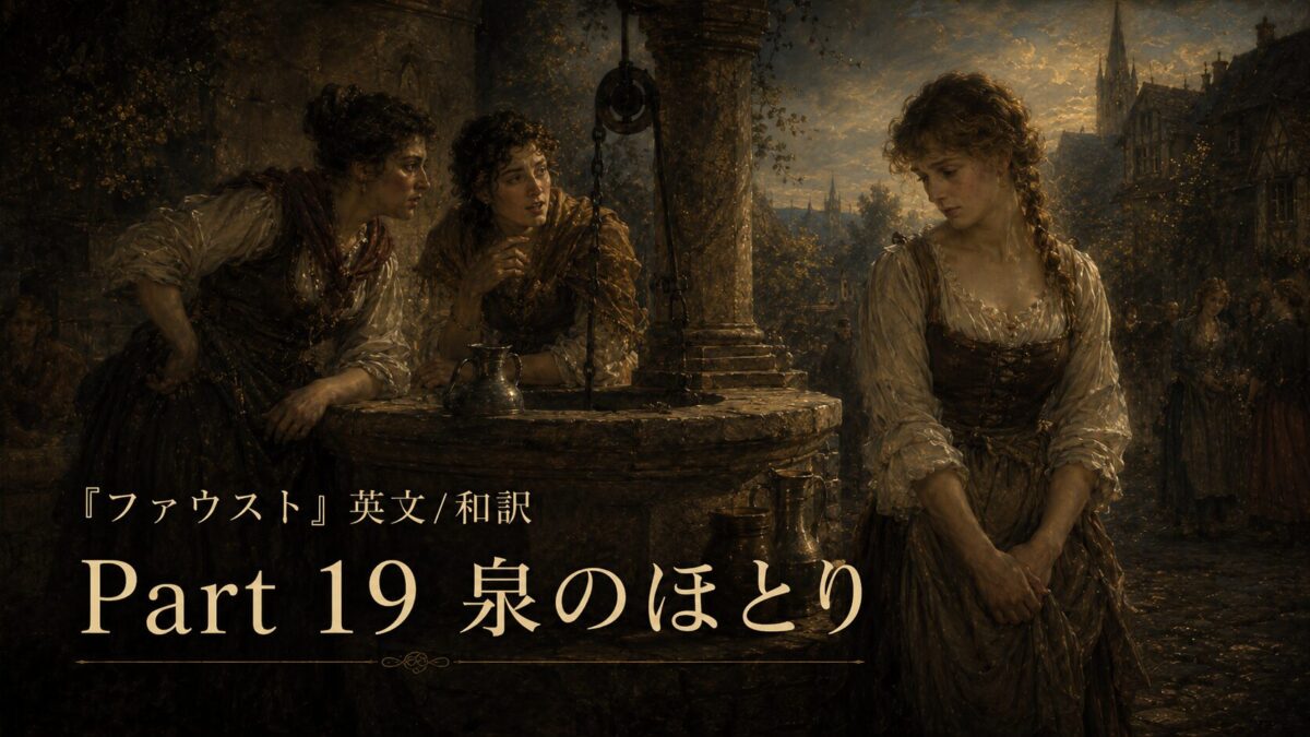 『ファウスト』英文/和訳 Part 19　大聖堂