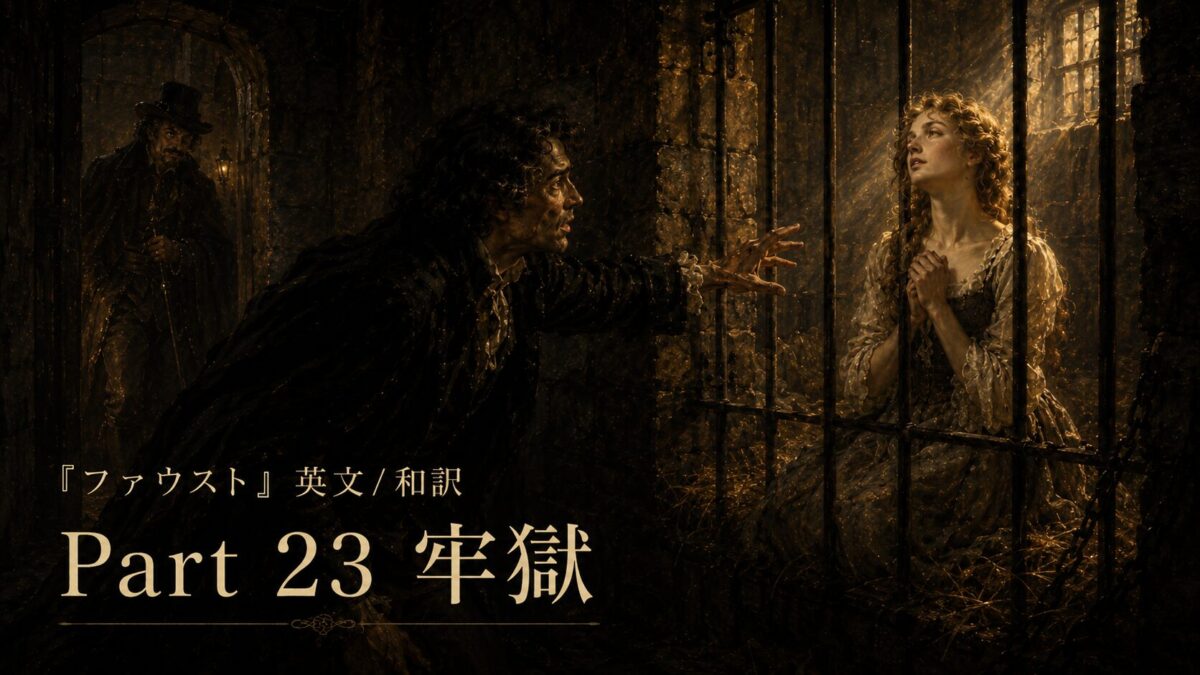 『ファウスト』英文/和訳 Part 23　牢獄