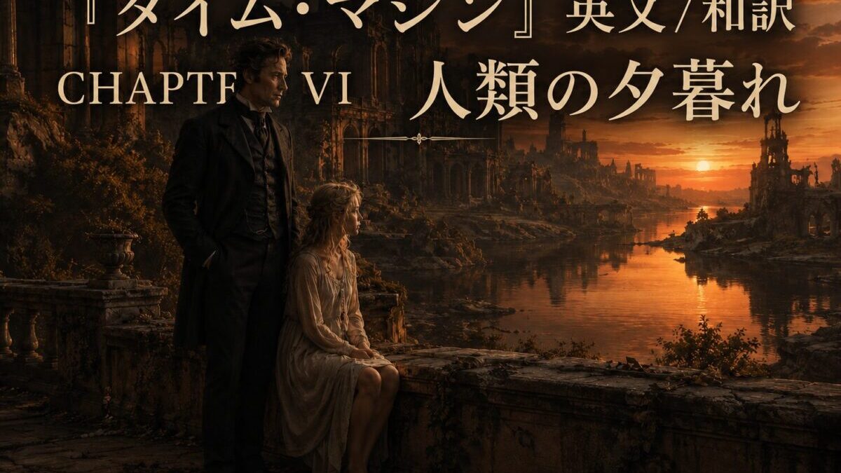 『タイム・マシン』英文/和訳 CHAPTER VI　The Sunset of Mankind　人類の黄昏