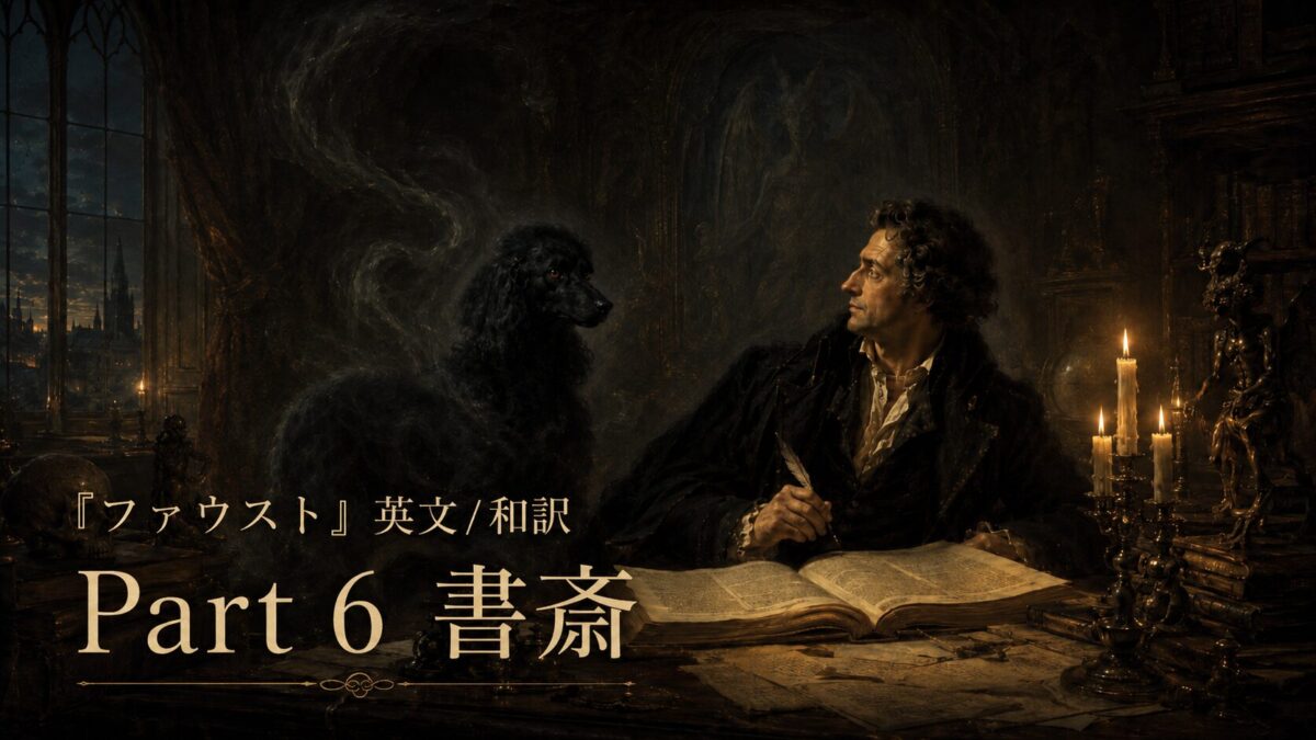 『ファウスト』英文/和訳 Part 6　町の門の前