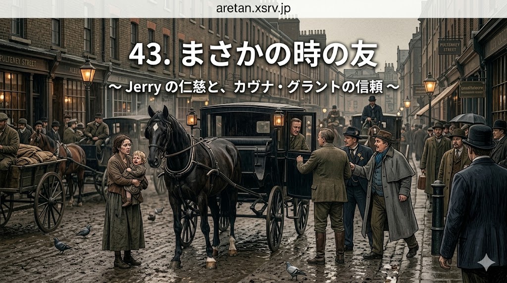 『黒馬物語』アンナ・シュウエル　第43章　ある友人との別れ
