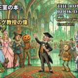 Cover for The Royal Book of Oz Part 1: Professor Wogglebug's Great Idea, with Oz characters gathered in a fantasy palace.