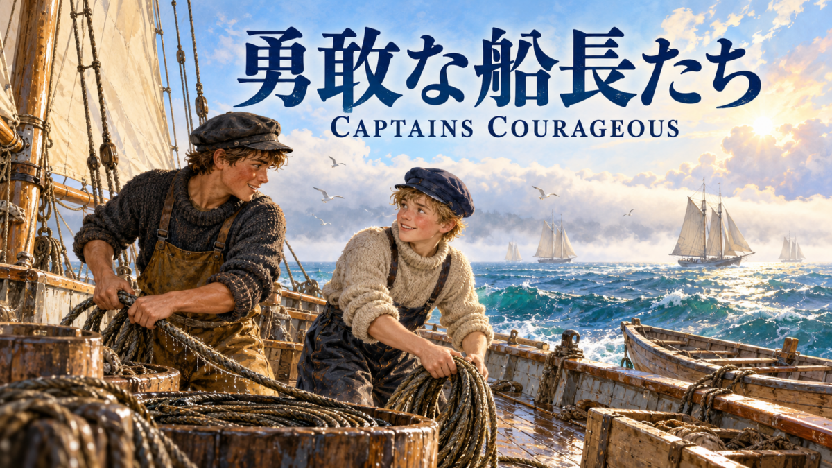 勇敢な船長たち 第3章｜Captains Courageous｜カラフル対訳