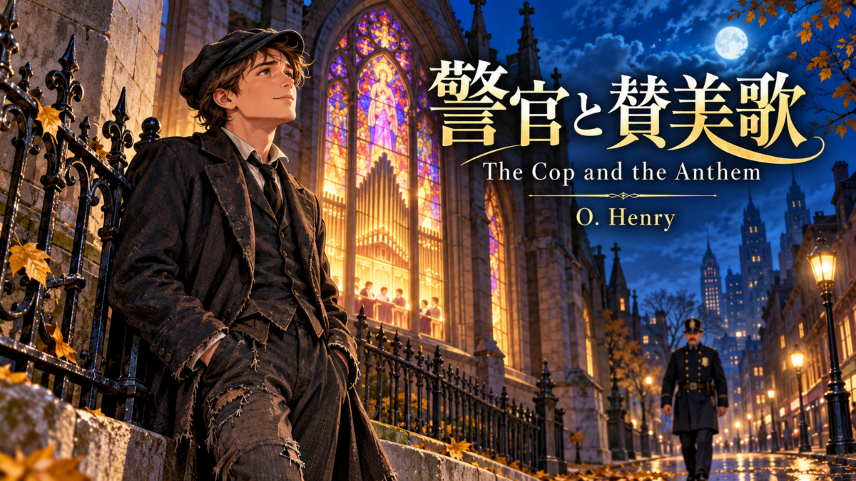 『警官と賛美歌』英文/和訳　全編