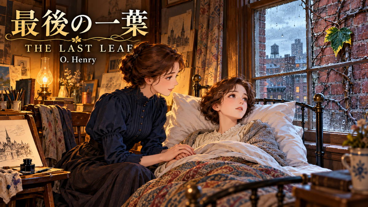 『最後の一葉』英文/和訳　全編