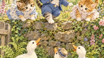 『こねこのトムのおはなし』英文/和訳 全文