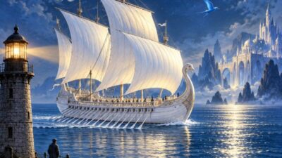 『白い船』英文/和訳 全文